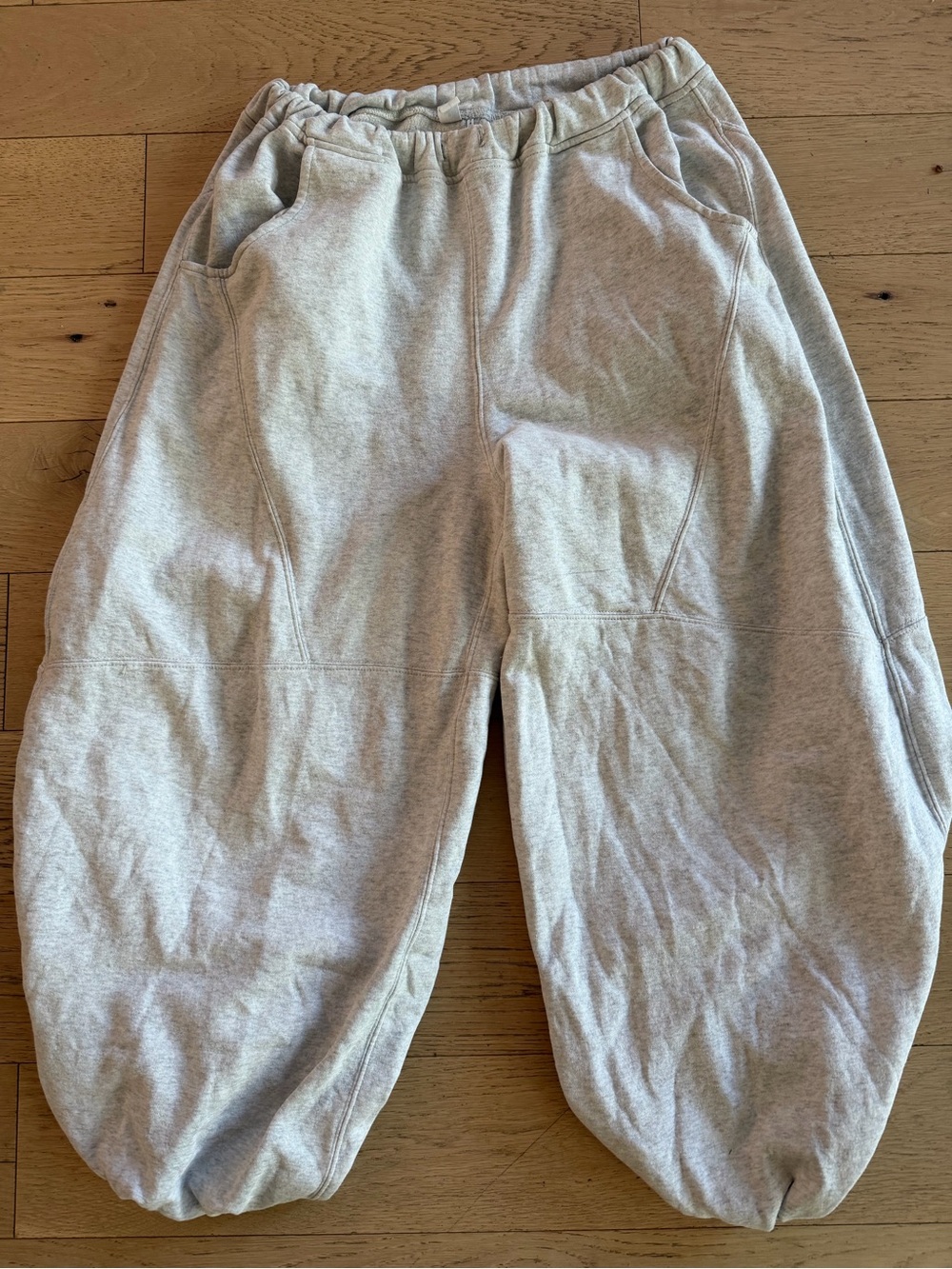 Urban Outfitters Out From Under Light Gray Balloon Leg Baggy Jogger Pants